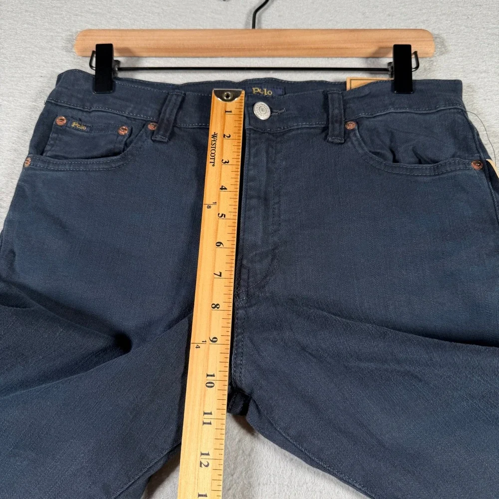 Polo‎ Ralph Lauren Kids Sullivan Slim Navy Blue Stretch Jeans Size 18 NWT